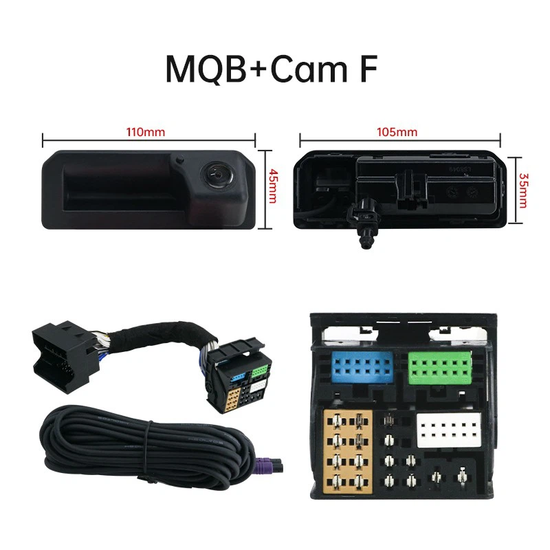 Volkswagen MIB Dynamic Guidelines rear backup Camera